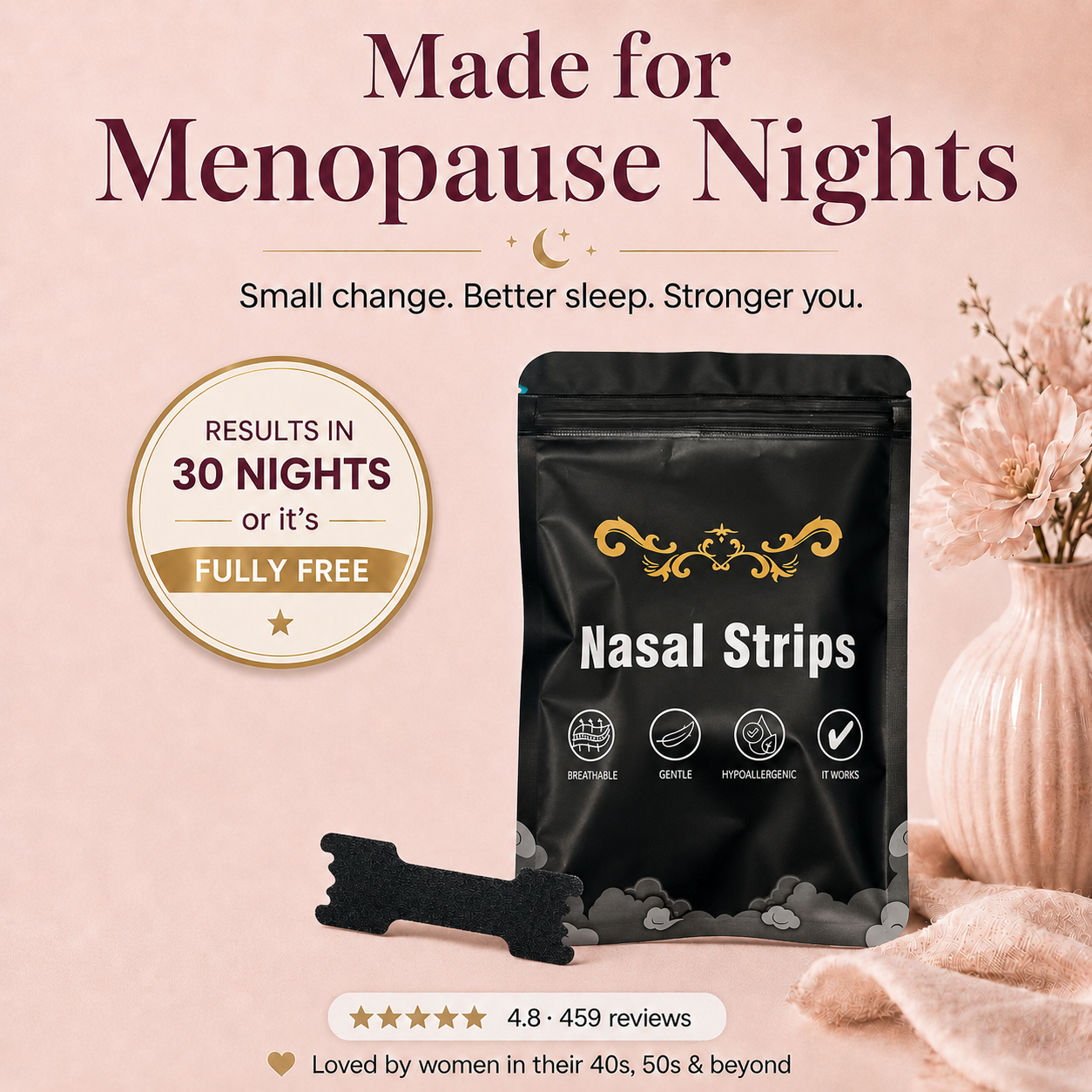 Bedtime Nasal Strips