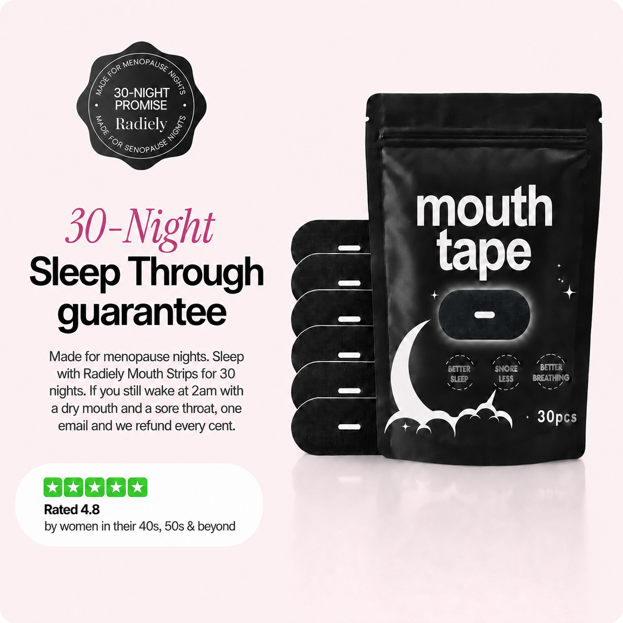 Bedtime Mouth Strips