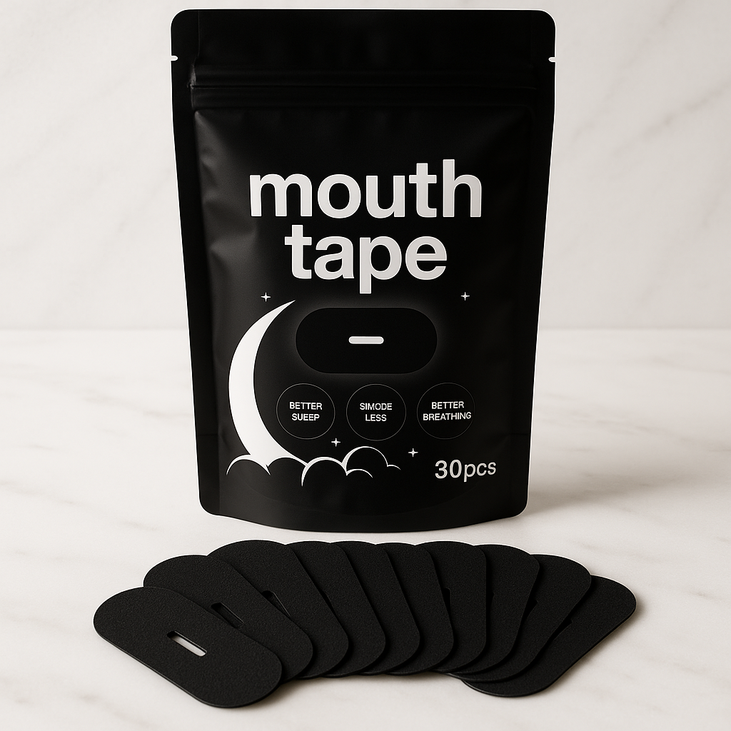 Bedtime Mouth Strips applied at night