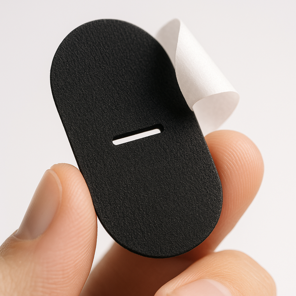 Mouth tape strip close-up